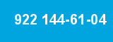 922 144-61-04